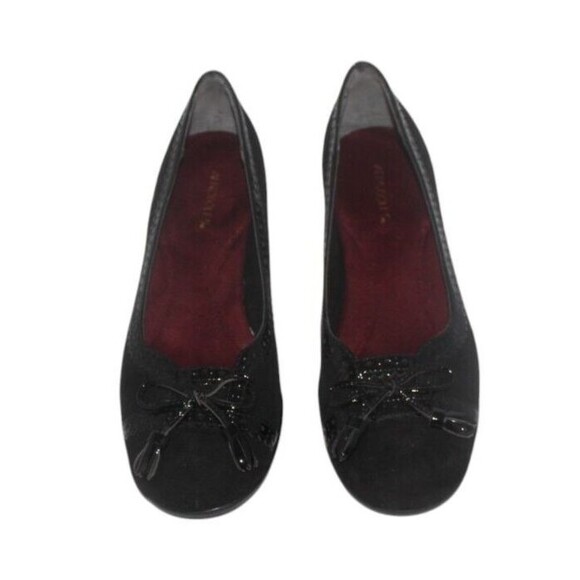 Aerosoles Heels Black With Suede and Patent Accents Screenplay size 7.5 - Picture 2 of 8